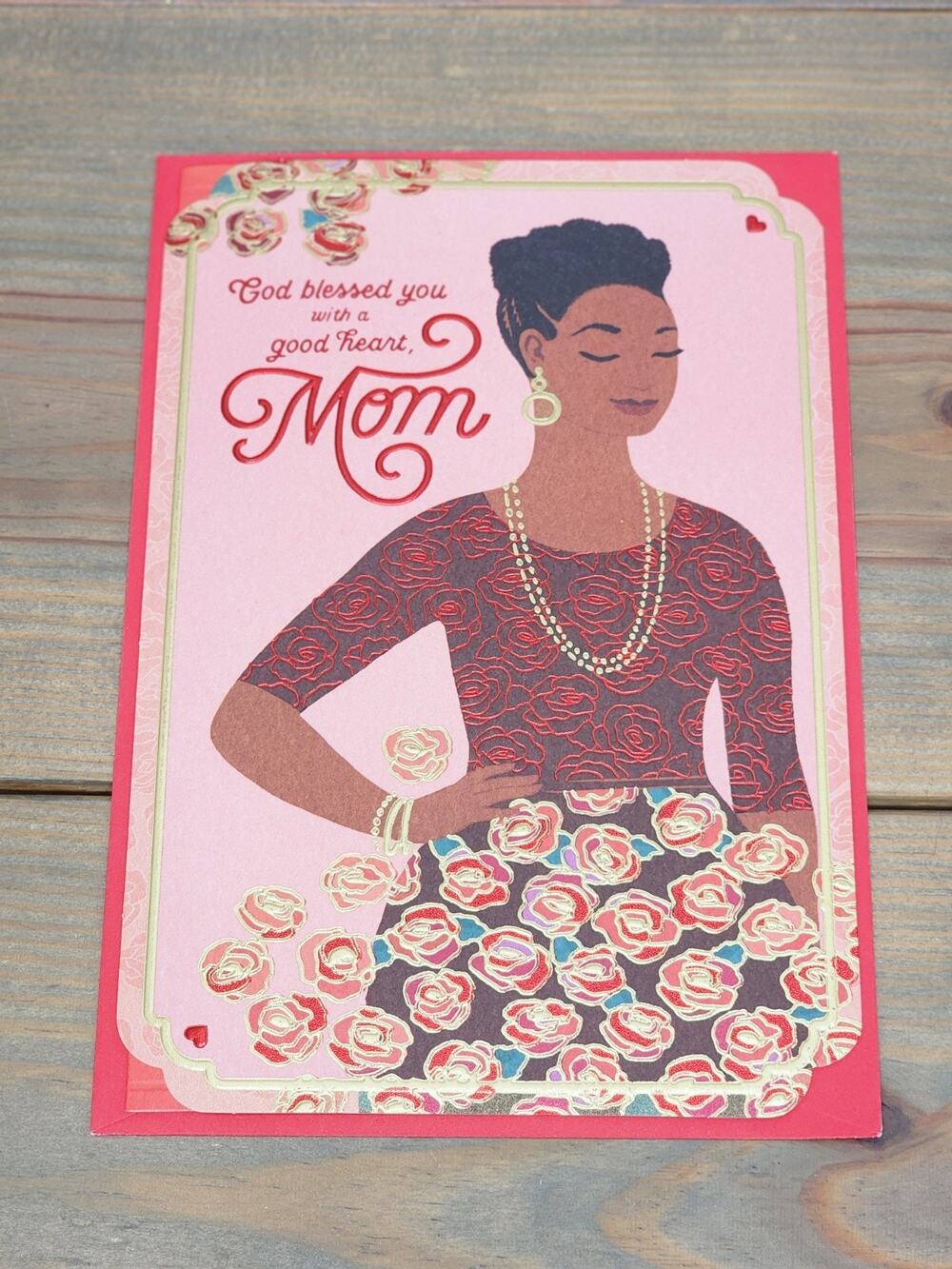 Hallmark Mom Valentine's Day Card African American